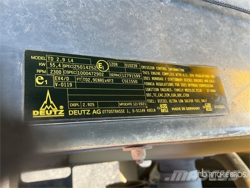 Wacker Neuson DW90-2 9 ton 4x4 Dumper Mini tombereau