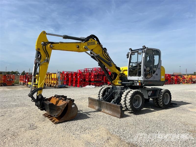 Wacker Neuson EW100 Wheel Excavator Lastik tekerli ekskavatörler