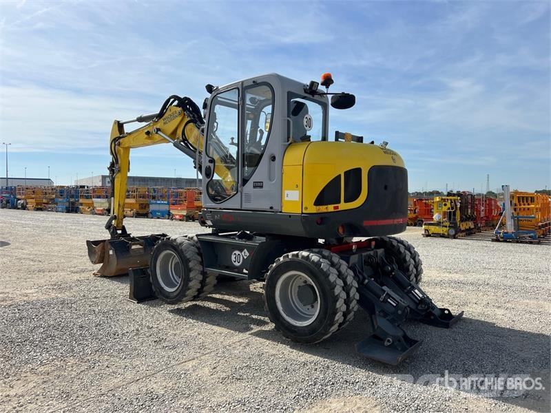 Wacker Neuson EW100 Wheel Excavator Lastik tekerli ekskavatörler
