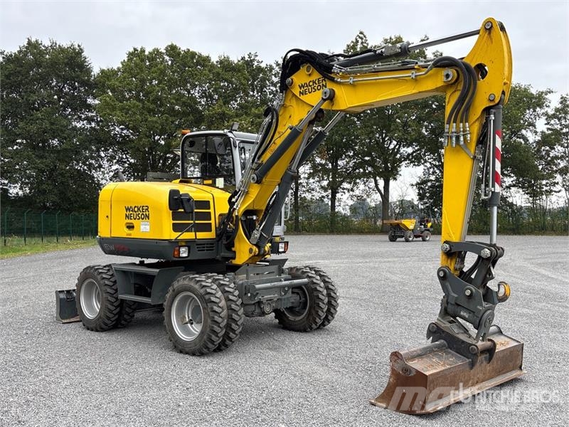 Wacker Neuson EW100 Wheel Excavator Bageri na kotačima