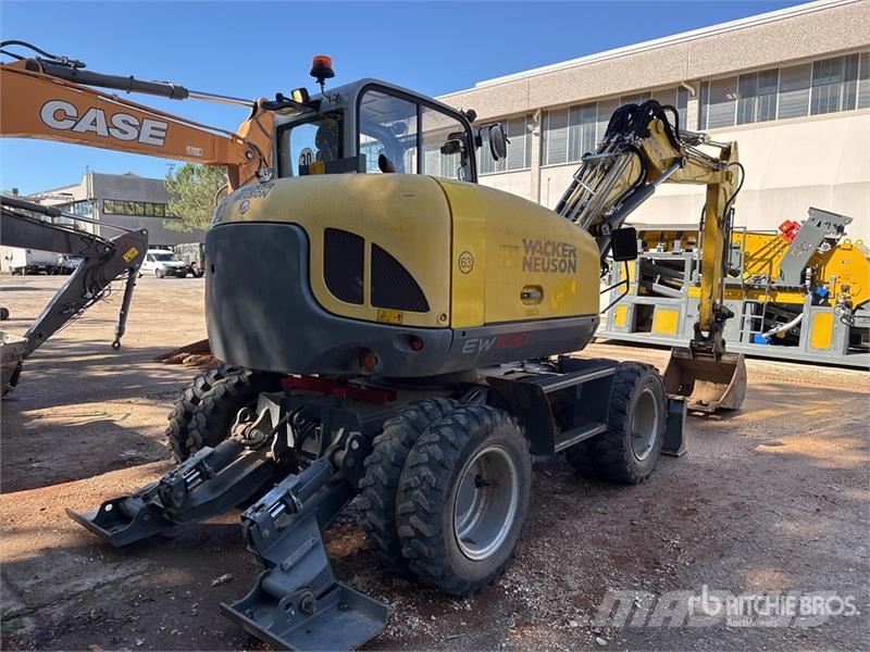 Wacker Neuson EW100 Wheel Excavator Wheeled excavators