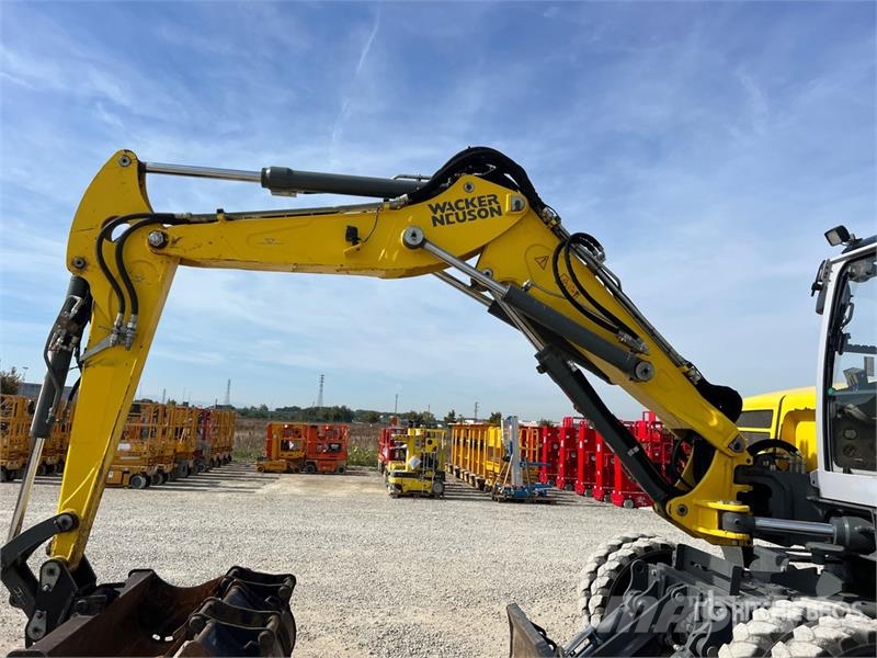 Wacker Neuson EW100 Wheel Excavator Lastik tekerli ekskavatörler