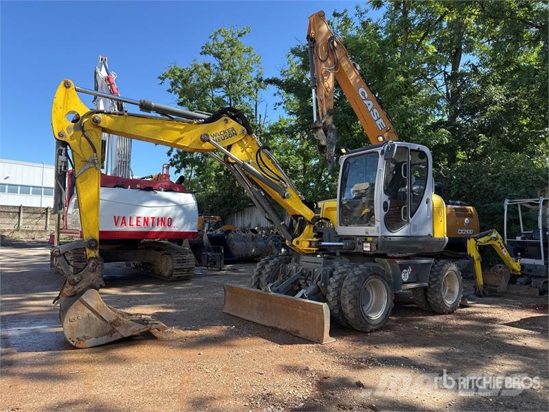 Wacker Neuson EW100 Wheel Excavator Wheeled excavators