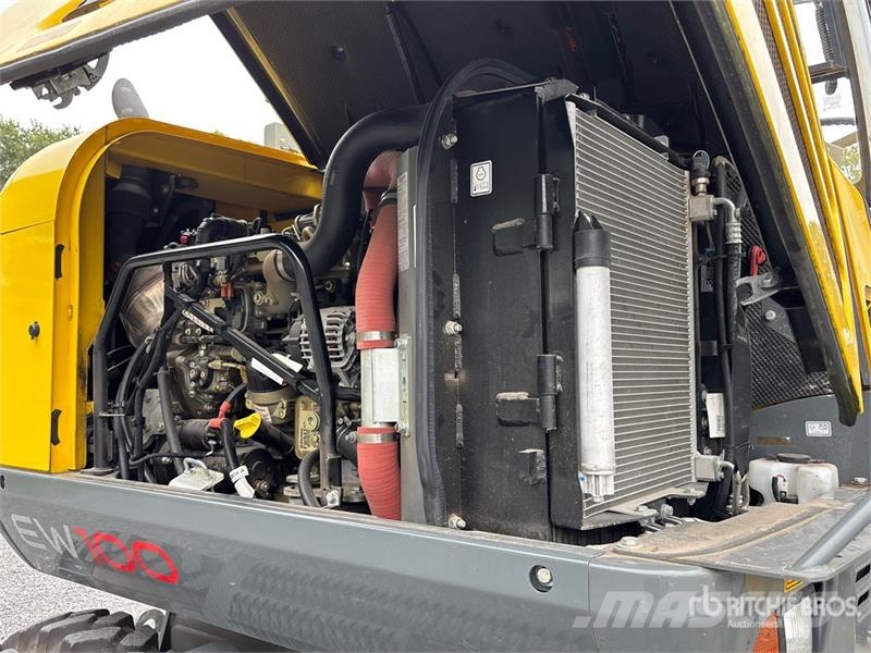 Wacker Neuson EW100 Wheel Excavator Bageri na kotačima