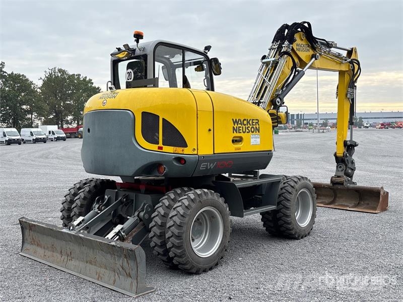 Wacker Neuson EW100 Wheel Excavator Bageri na kotačima