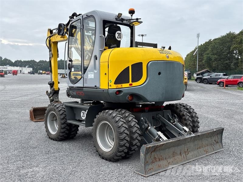 Wacker Neuson EW100 Wheel Excavator Bageri na kotačima