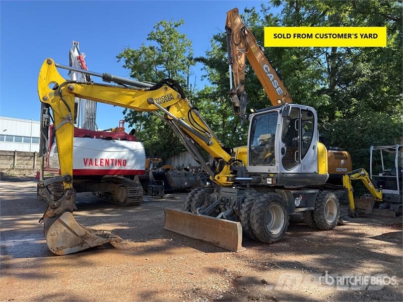 Wacker Neuson EW100 Wheel Excavator Wheeled excavators