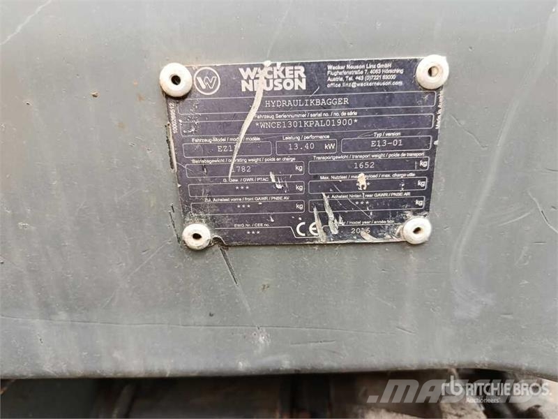 Wacker Neuson EZ17 Mini Excavator Mini excavators < 7t (Mini diggers)