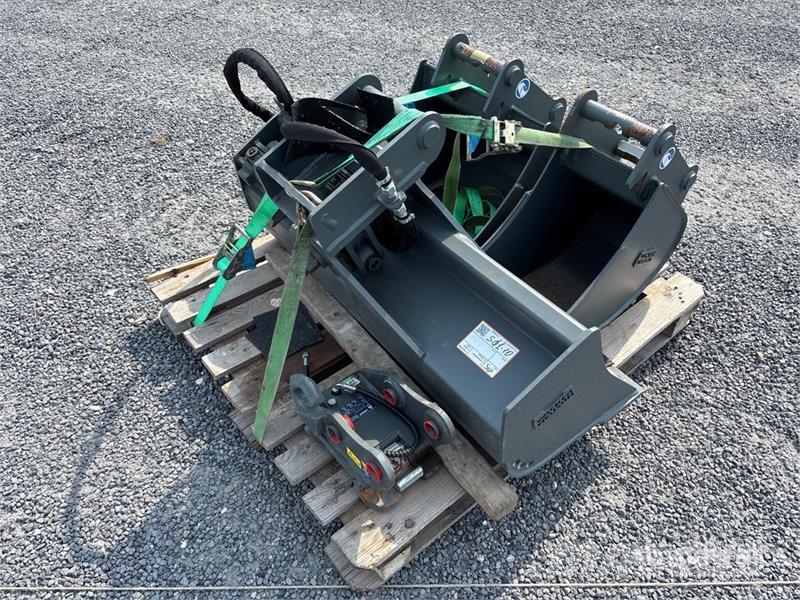 Wacker Neuson of (3) Wacker Neuson Excavator Buckets & (1) Lehnh مكونات أخرى