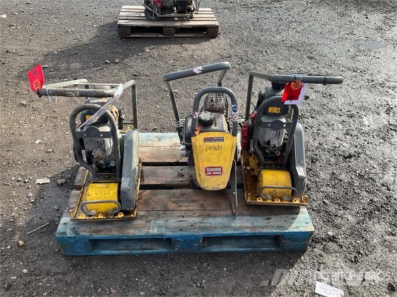 Wacker Neuson of (3) Wacker Neuson VP 1030 Vibratory Plate Compa Vibrator compactors