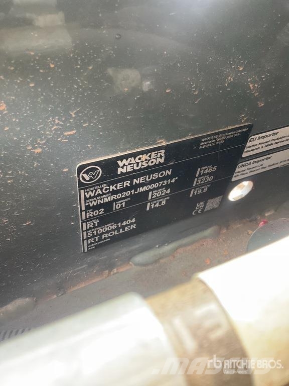 Wacker Neuson RT Trench Compactor Pinnasetihendajad