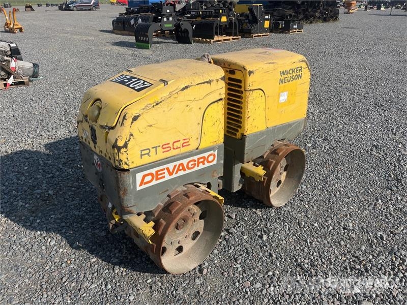 Wacker Neuson RT82-SC2 Double Drum Roller (Inoperable) Tandemwalzen