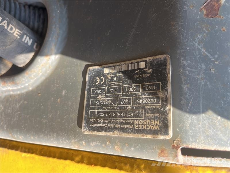 Wacker Neuson RT82-SC2 Double Drum Roller (Inoperable) Tandemwalzen