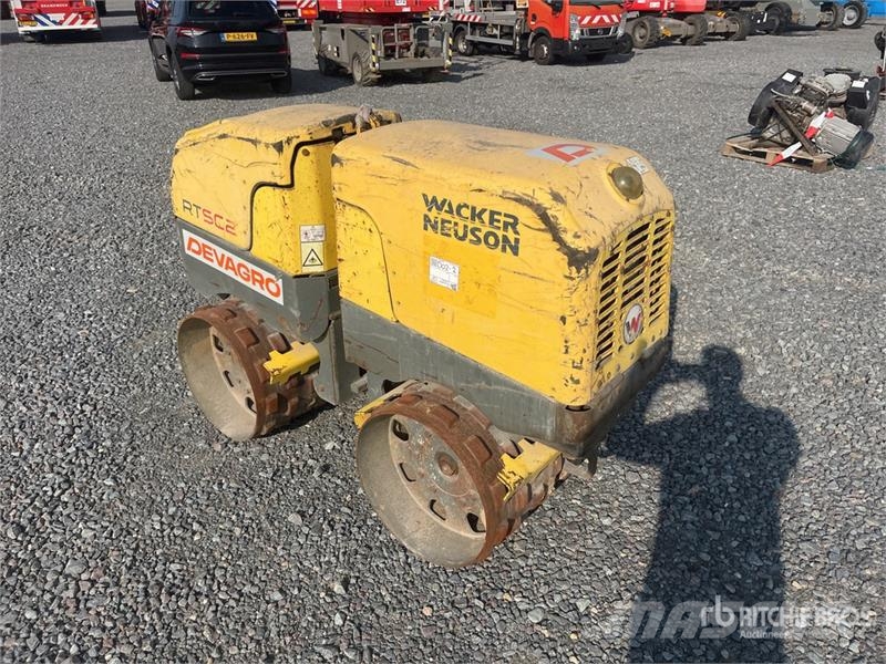 Wacker Neuson RT82-SC2 Double Drum Roller (Inoperable) Tandemwalzen