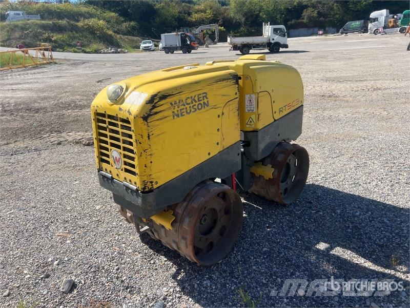 Wacker Neuson RTXSC3 Compacteur De Tranchee Pied De Mouton Padfo Jordkompaktorer
