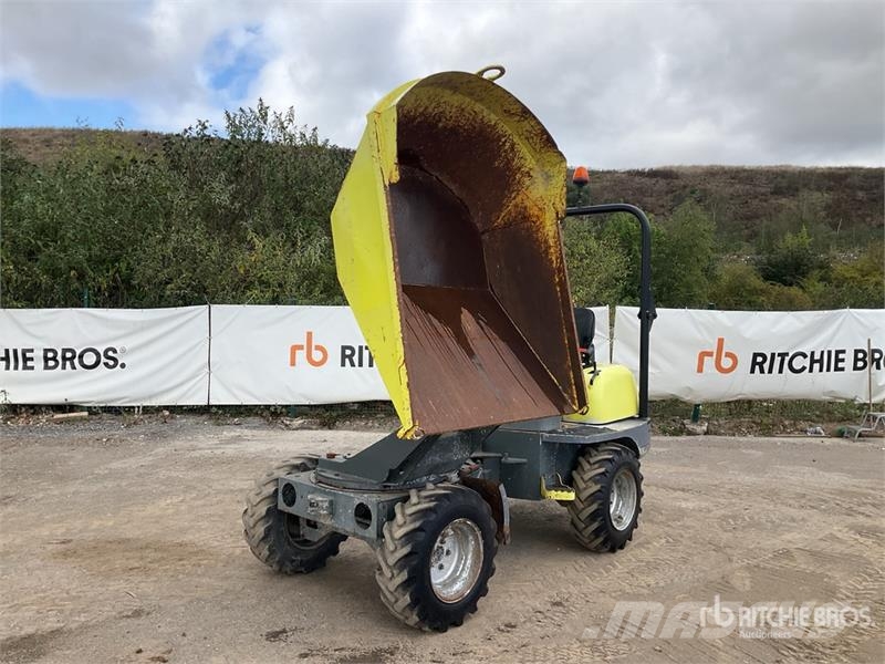 Wacker Neuson S 2 ton 4x4 Swivel Dumper Dumpers de obras