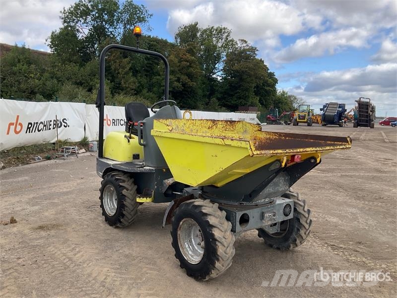 Wacker Neuson S 2 ton 4x4 Swivel Dumper Dumpers de obras