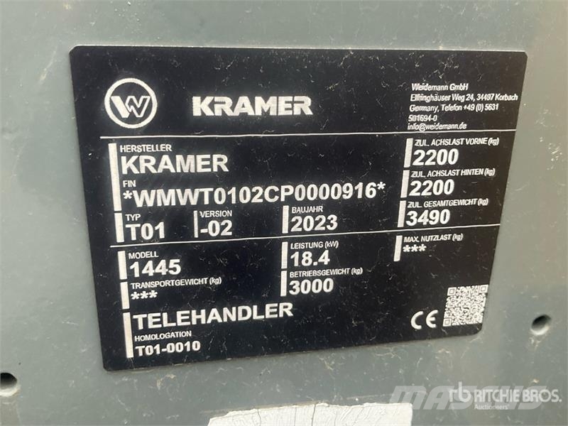 Wacker Neuson T01 Telehandler Verreikers