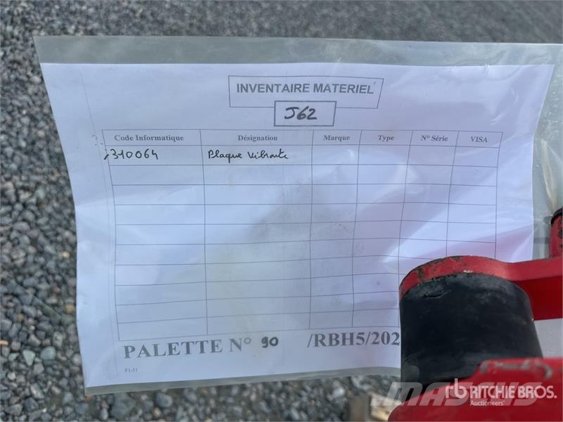 Wacker Neuson Vibratory Plate Compactor (Inoperable) Vibro plošče