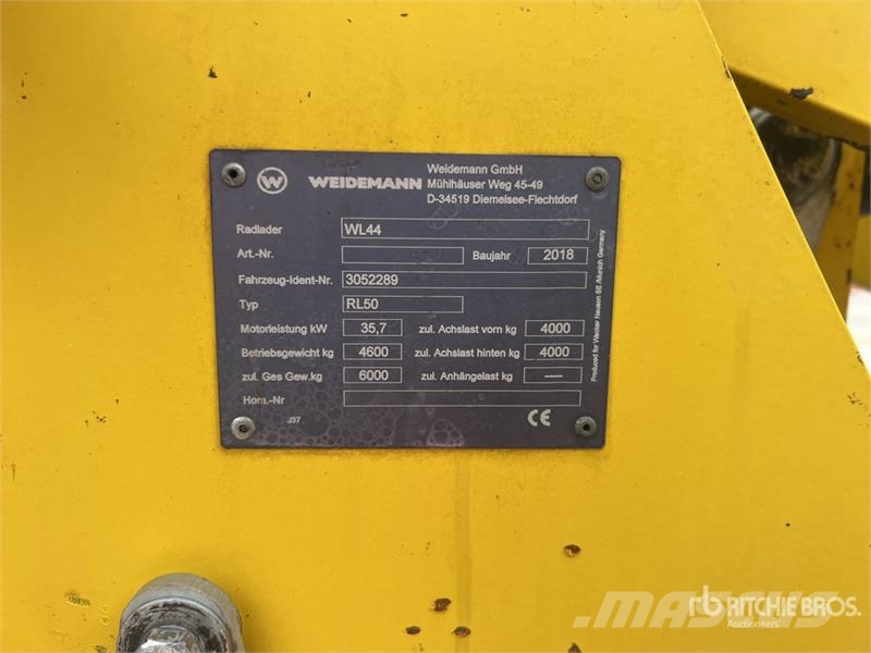 Wacker Neuson WL44 Chargeuse Sur Pneus Wheel Loader Utovarivači na kotačima