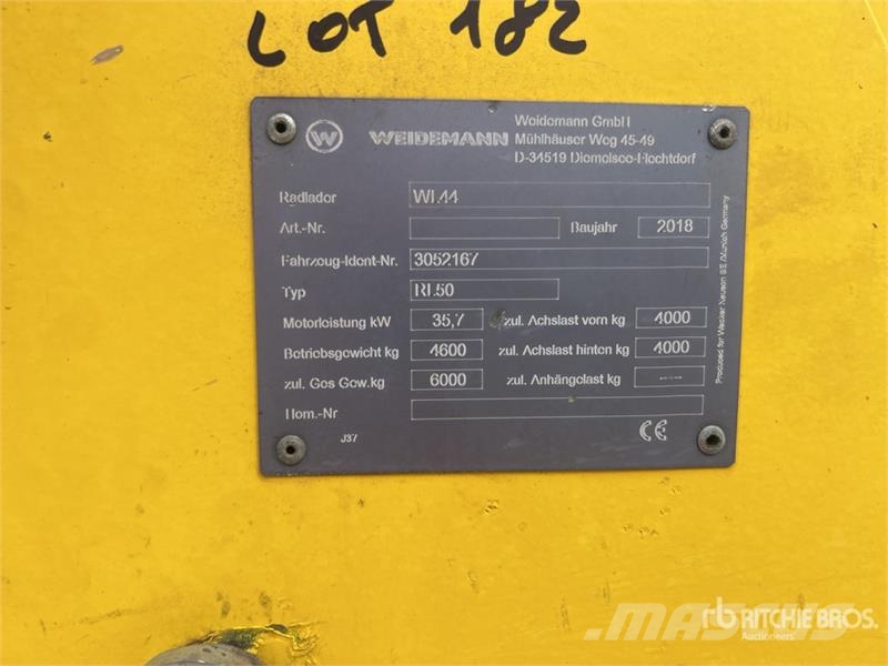 Wacker Neuson WL44 Chargeuse Sur Pneus Wheel Loader Utovarivači na kotačima