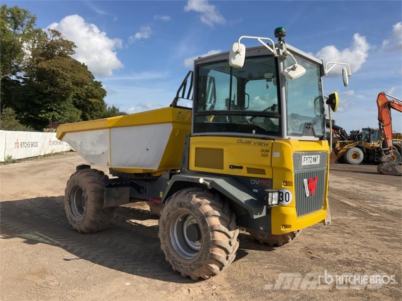 Wacker Neusson DV90 9 ton 4x4 Swivel Dumper Dumpere