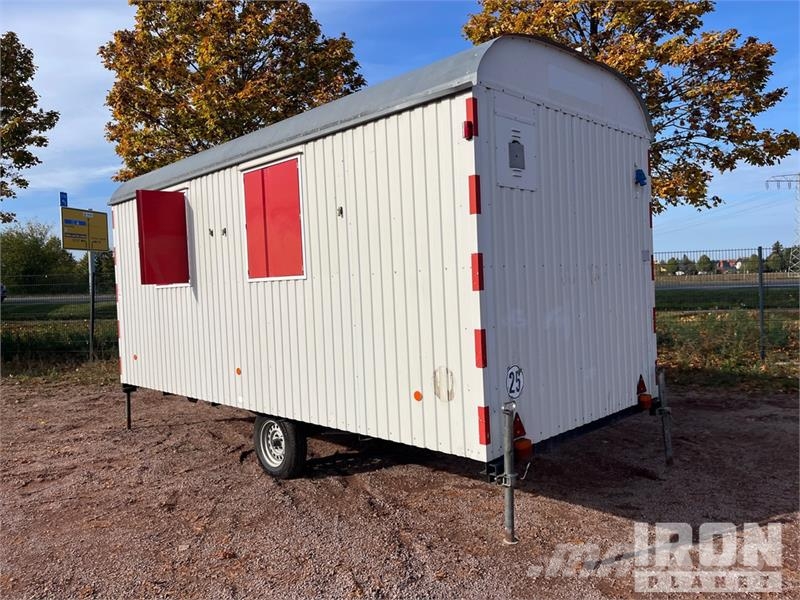 Warrlich Mobil 5x2.20 S/A Enclosed Trailer Прицепы-фургоны