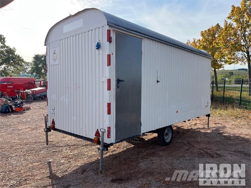 Warrlich Mobil 5x2.20 S/A Enclosed Trailer Прицепы-фургоны