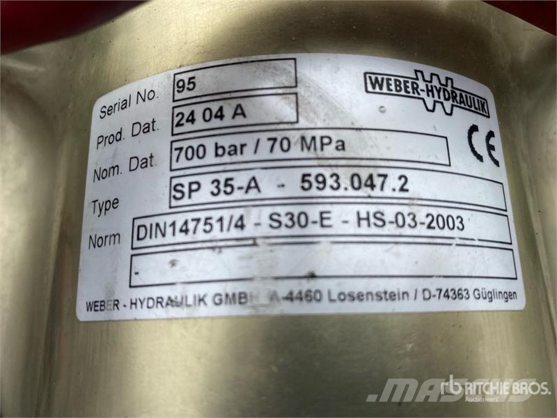 Weber Battery Spreader معدات البناء - غير ذلك