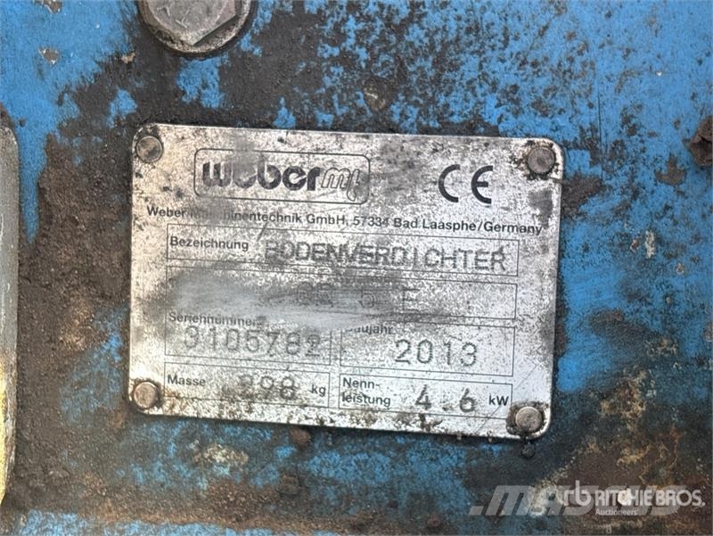 Weber CR5 Vibratory Plate Compactor 夯實機(夯土機)