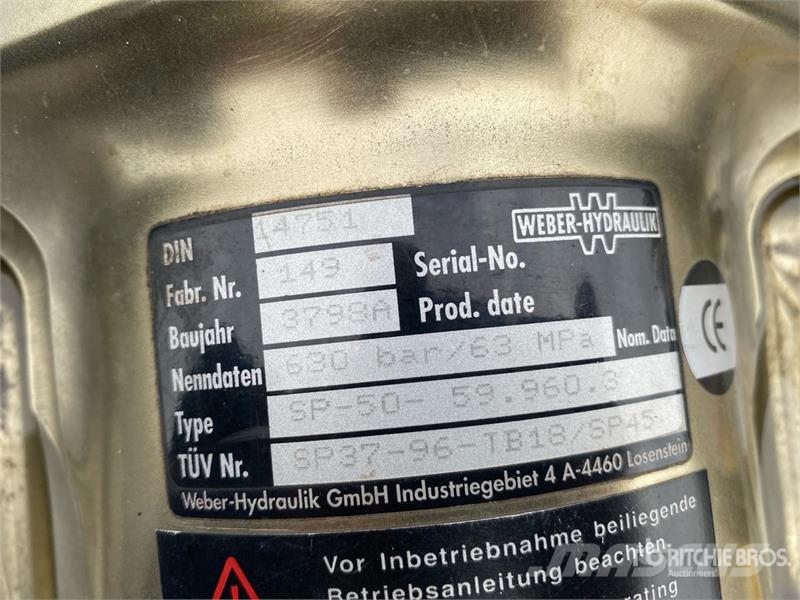 Weber Hydraulic Power Pack with Spreader معدات البناء - غير ذلك