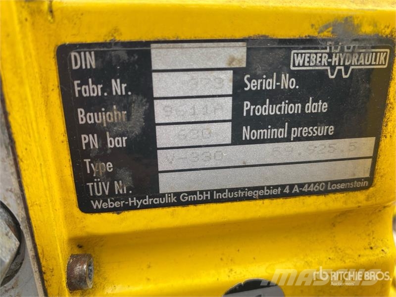 Weber Hydraulic Power Pack with Spreader معدات البناء - غير ذلك