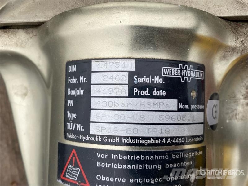 Weber Hydraulic Rescue Set معدات البناء - غير ذلك