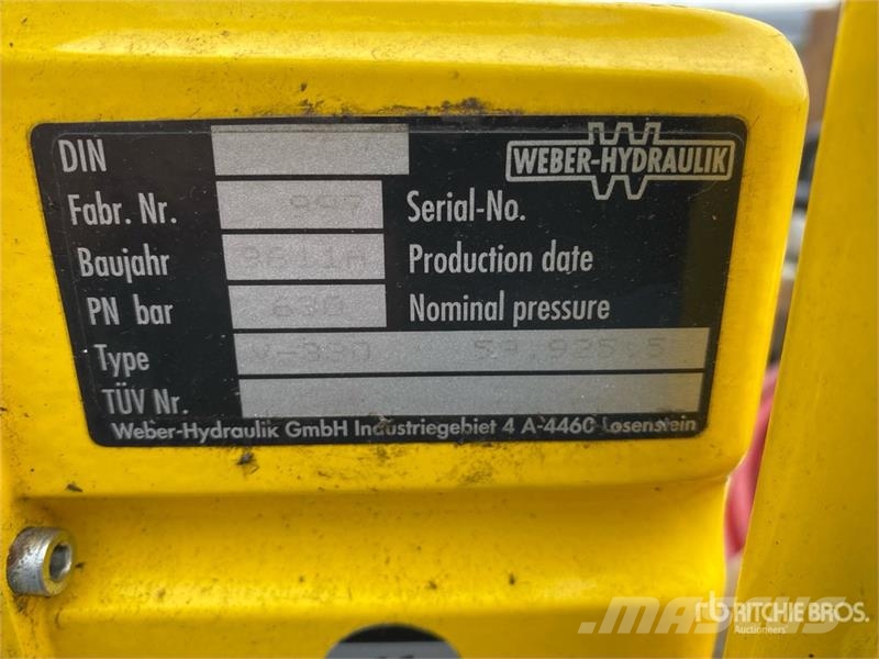 Weber Hydraulic Rescue Set معدات البناء - غير ذلك