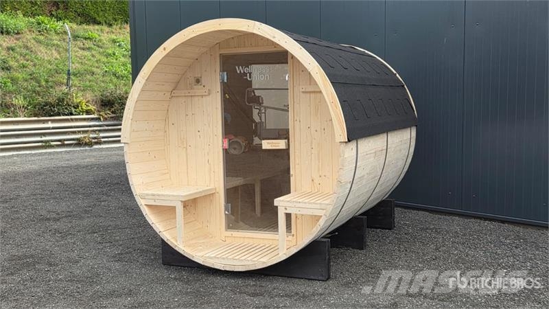 Weelness Union Sauna En Bois Wooden Barrel Sauna Andre komponenter