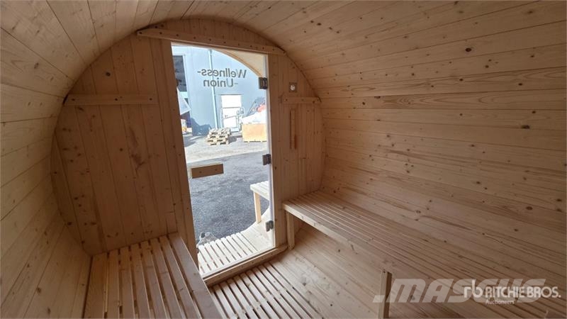 Weelness Union Sauna En Bois Wooden Barrel Sauna Andre komponenter