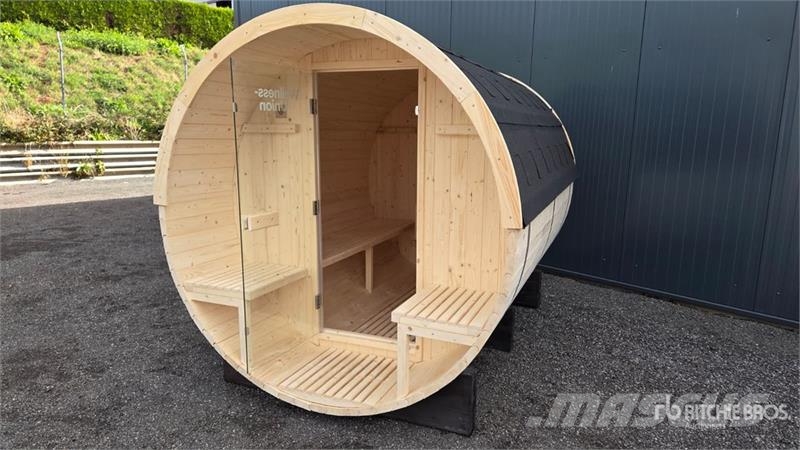 Weelness Union Sauna En Bois Wooden Barrel Sauna Andre komponenter
