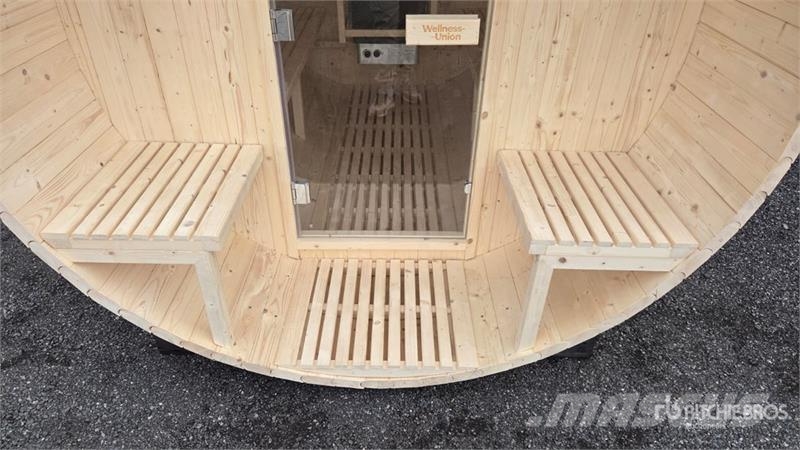 Weelness Union Sauna En Bois Wooden Barrel Sauna Andre komponenter