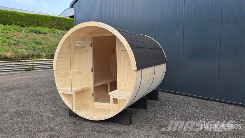 Weelness Union Sauna En Bois Wooden Barrel Sauna Andre komponenter