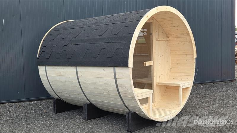 Weelness Union Sauna En Bois Wooden Barrel Sauna Andre komponenter