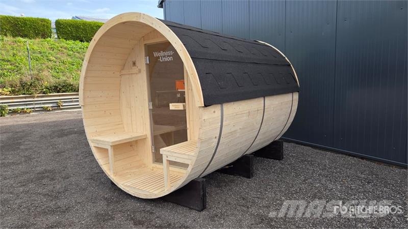 Weelness Union Sauna En Bois Wooden Barrel Sauna Andre komponenter