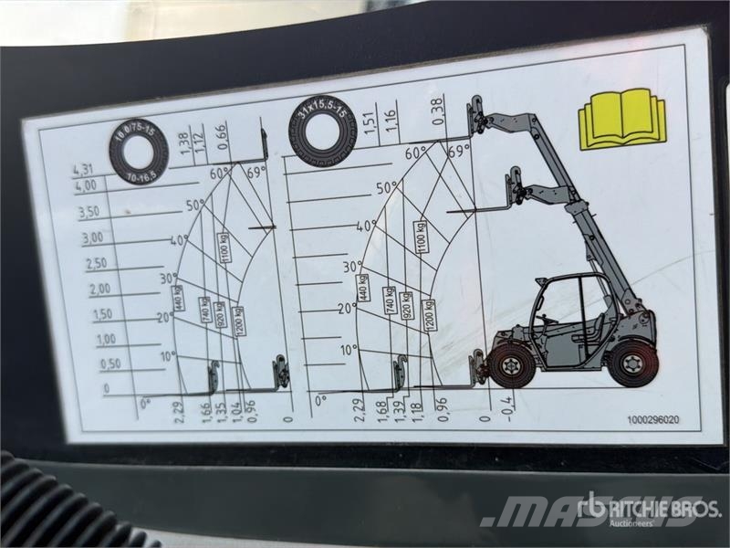 Weidemann T4512 Telehandler Телескопични товарачи