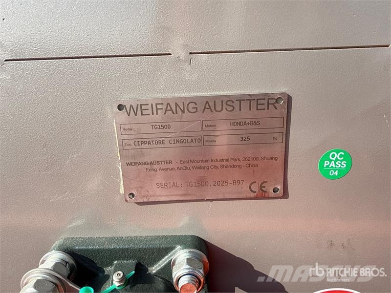 Weifang Austter TG1500 Tracked Wood Chipper Τεμαχιστές ξύλου