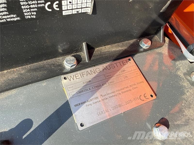  Weifeng D30MB Concrete Buggy Priedai