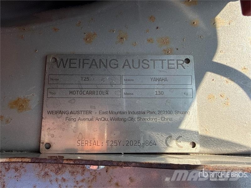  Weifeng T25 Concrete Buggy Priedai