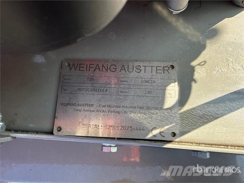  Weifeng T25 Concrete Buggy Priedai