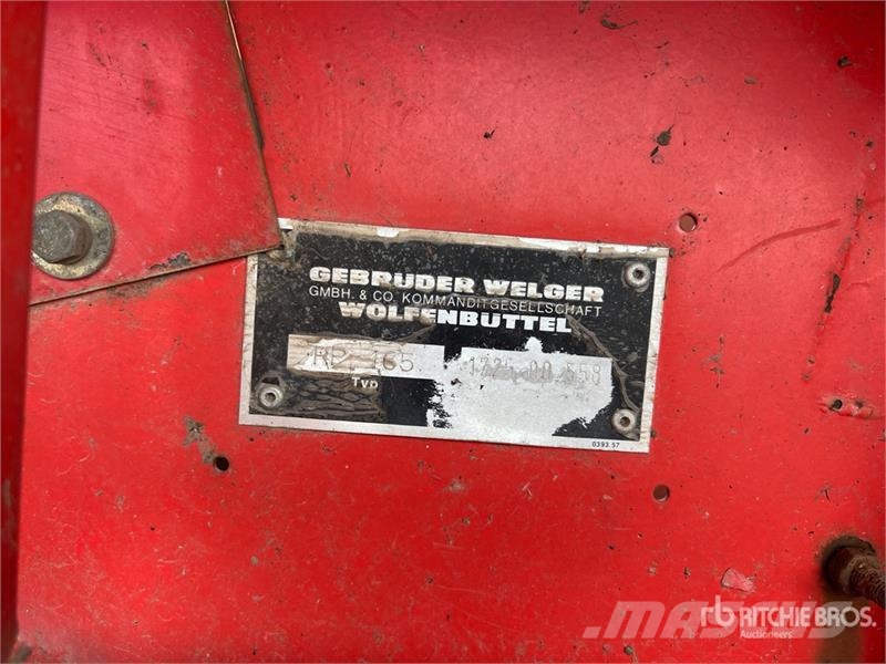 Welger RP165 Round Baler Körbálázók