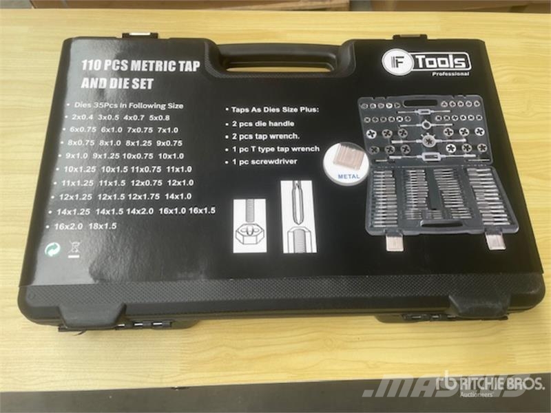  Welgtek 110 Pcs Metric and Tap Die Set CT20110A Други компоненти