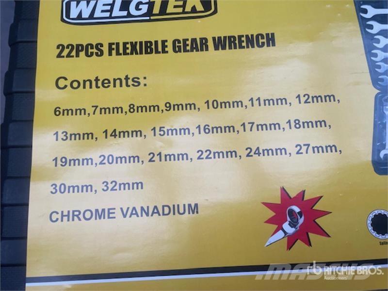  Welgtek CT122205 Jeu De Cle A Cliquet (Non Utilise Andere Zubehörteile
