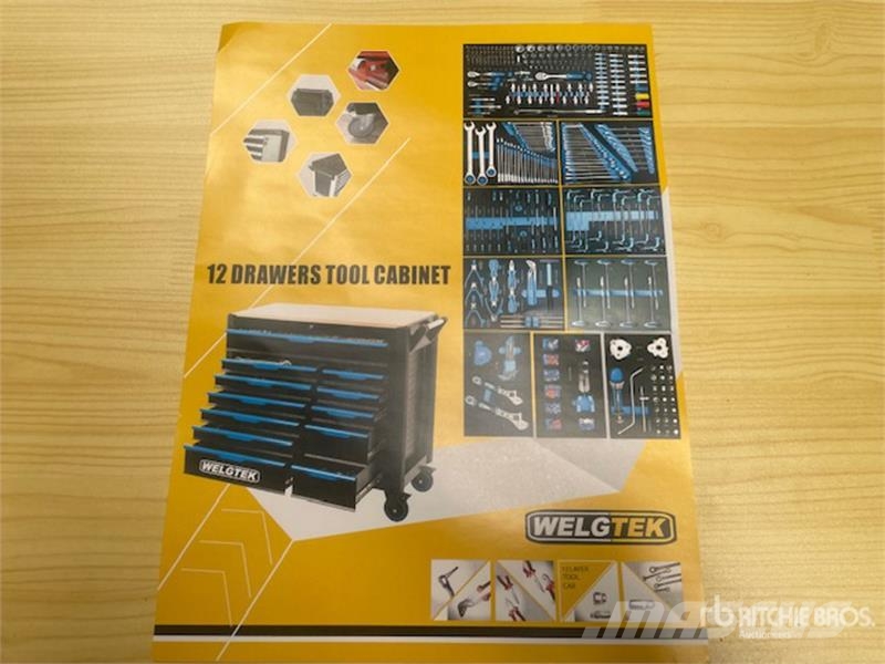  Welgtek CT61360 Servante D'Atelier 12 Tiroirs (Non Ďalšie komponenty